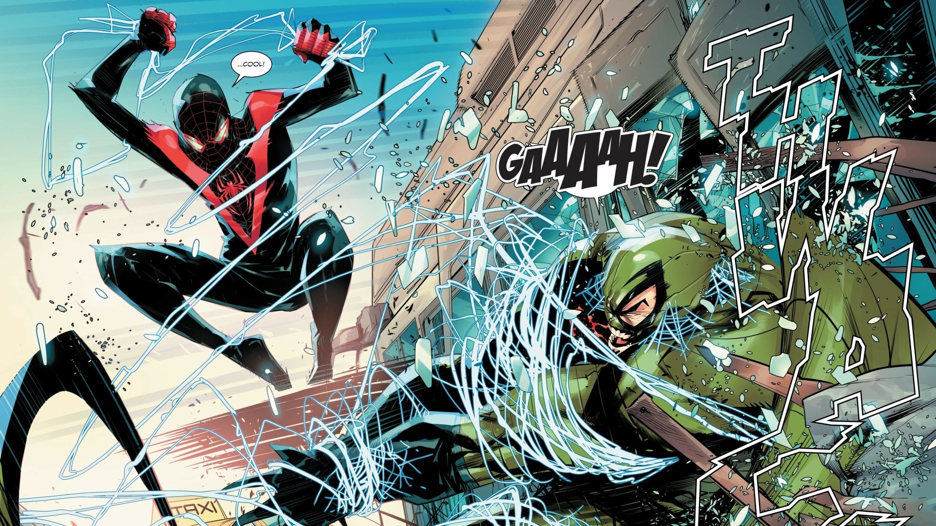 Download Scorpion (Marvel Comics) Miles Morales Comic Spider Man 4k Ultra HD Wallpaper by Frederico Vicentini