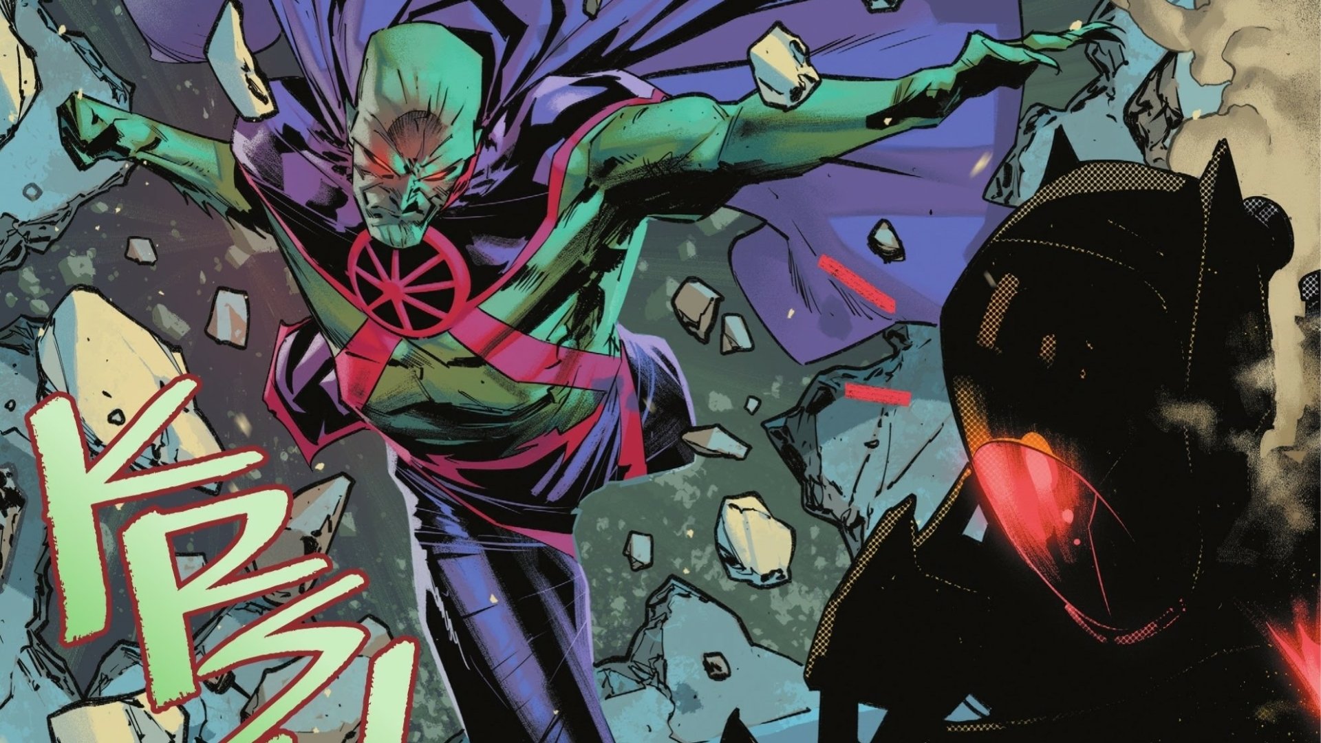 Download Martian Manhunter Failsafe (DC Comics) Comic Batman HD Wallpaper by Jorge Jimenez