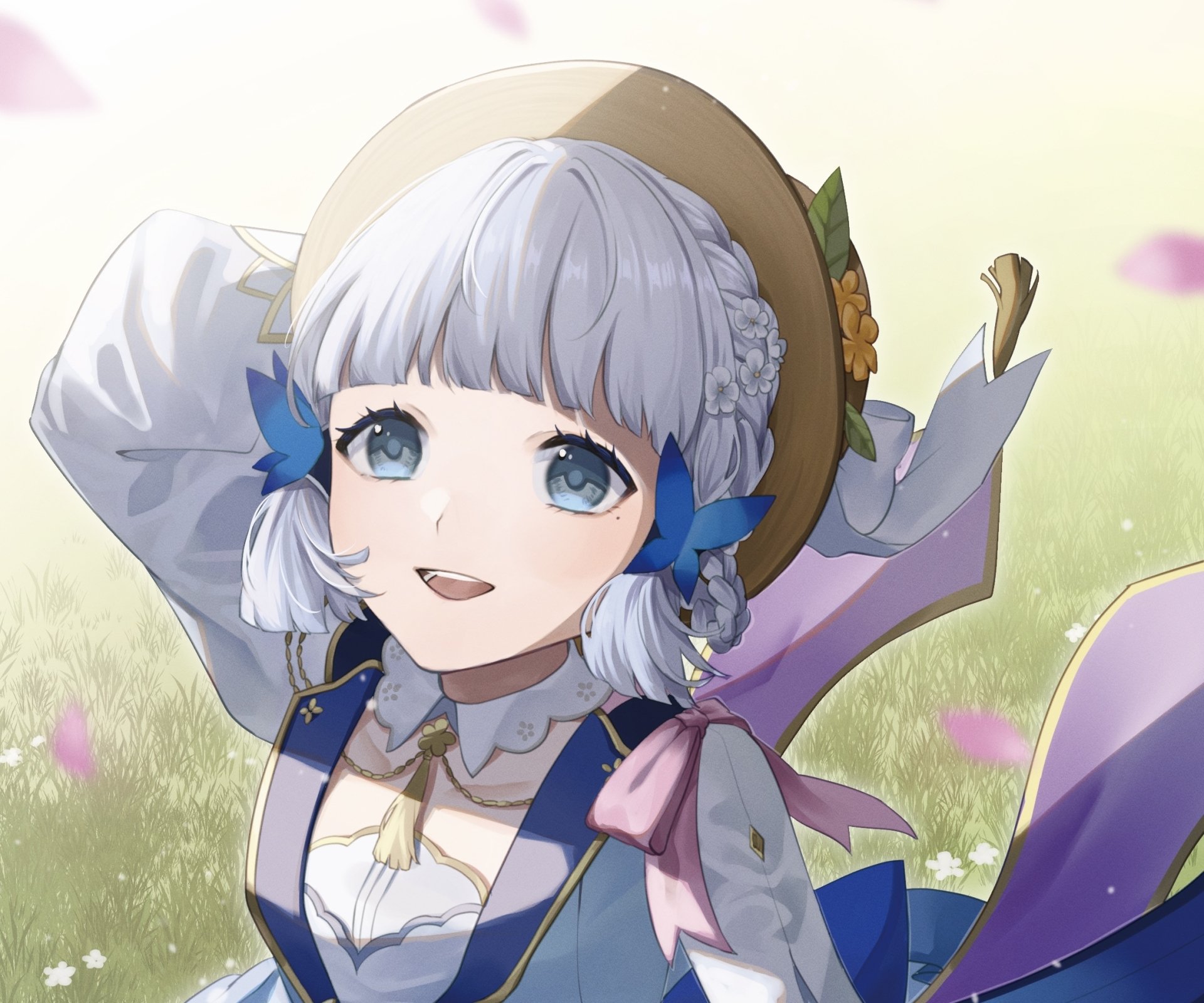 Download Kamisato Ayaka (Genshin Impact) Video Game Genshin Impact HD Wallpaper by kinaco