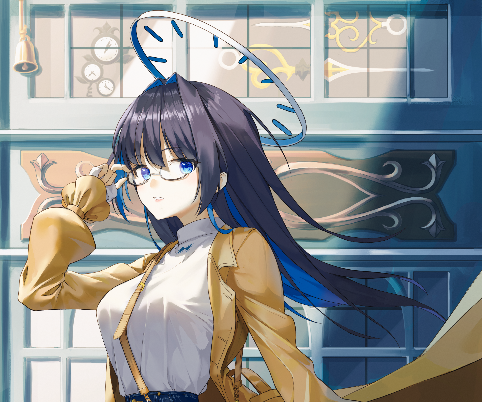 Download Hololive Ouro Kronii Anime Virtual Youtuber HD Wallpaper