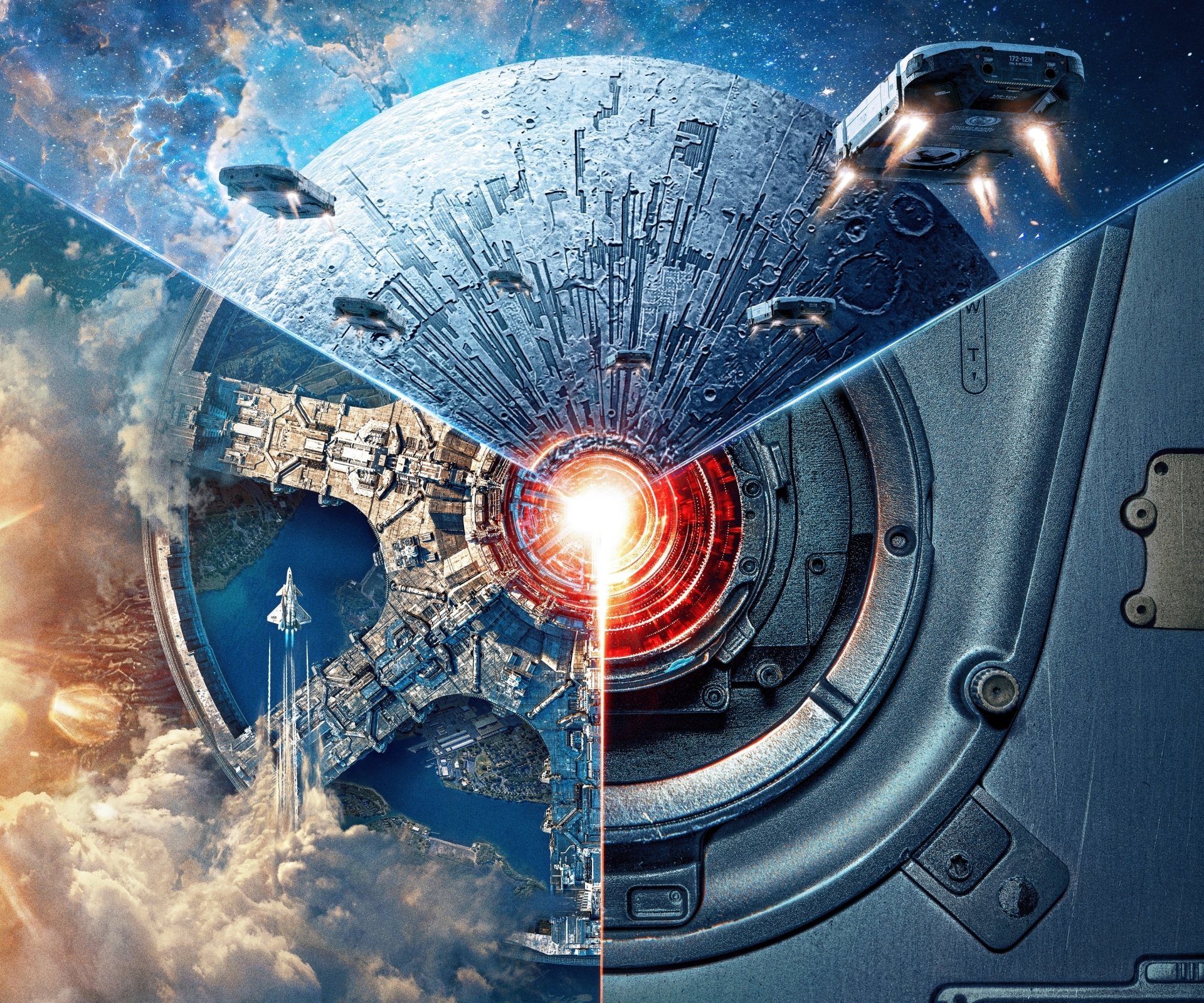 Download Movie The Wandering Earth 2 HD Wallpaper