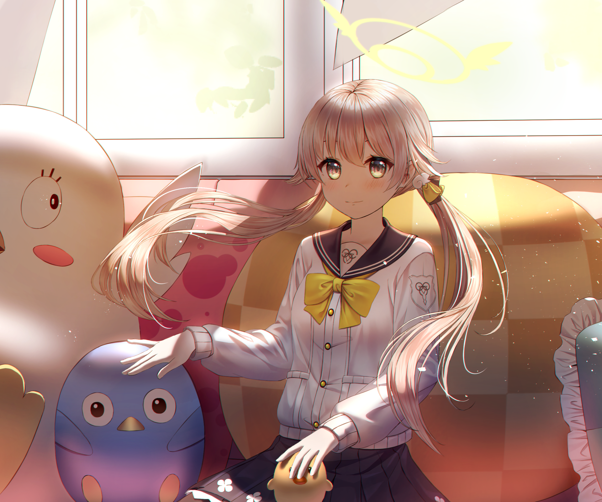 Download Ajitani Hifumi Video Game Blue Archive HD Wallpaper