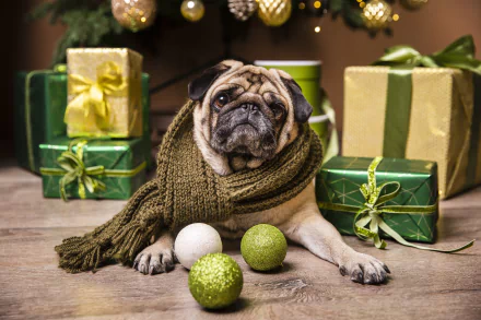 Animal pug HD Desktop Wallpaper | Background Image