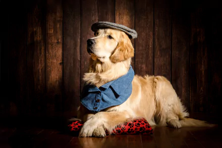 Animal golden retriever HD Desktop Wallpaper | Background Image