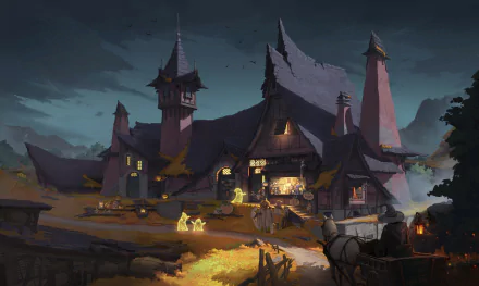 fantasy wizard HD Desktop Wallpaper | Background Image