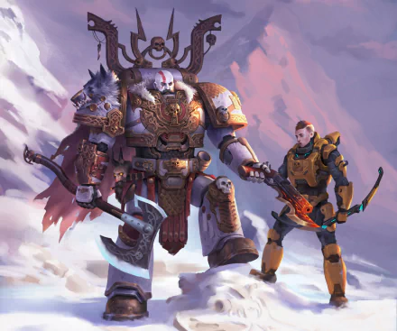  God of War x Warhammer 40k by Anuo
