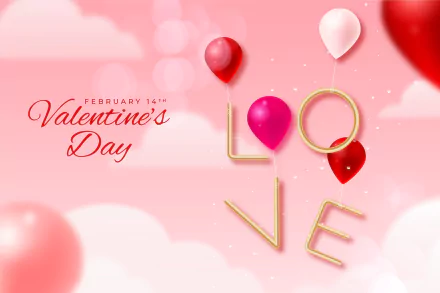 holiday Valentine's Day HD Desktop Wallpaper | Background Image