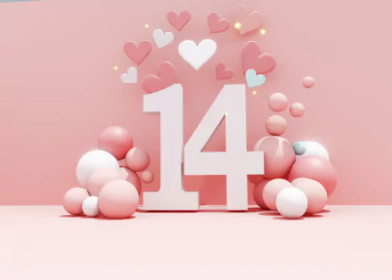 holiday Valentine's Day HD Desktop Wallpaper | Background Image