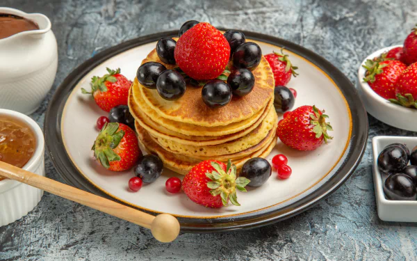 food pancake HD Desktop Wallpaper | Background Image