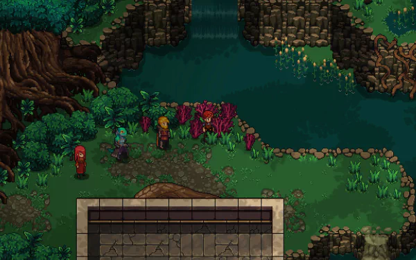 video game Chained Echoes HD Desktop Wallpaper | Background Image