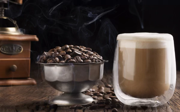 coffee beans food coffee HD Desktop Wallpaper | Background Image