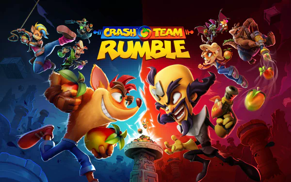 video game Crash Team Rumble HD Desktop Wallpaper | Background Image