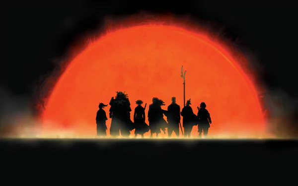 Anime samurai 7 HD Desktop Wallpaper | Background Image