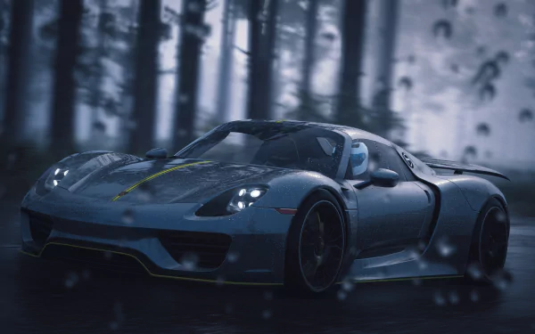 Porsche 918 Spyder video game The Crew 2 HD Desktop Wallpaper | Background Image
