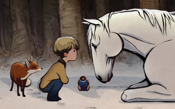 movie The Boy, the Mole, the Fox and the Horse HD Desktop Wallpaper | Background Image