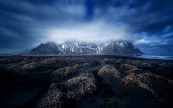Nature Vestrahorn Mountains Iceland HD Wallpaper | Background Image