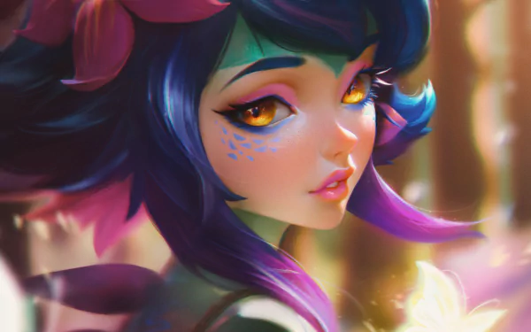 Neeko from League of Legends: Stunning 4K Ultra HD Wallpaper