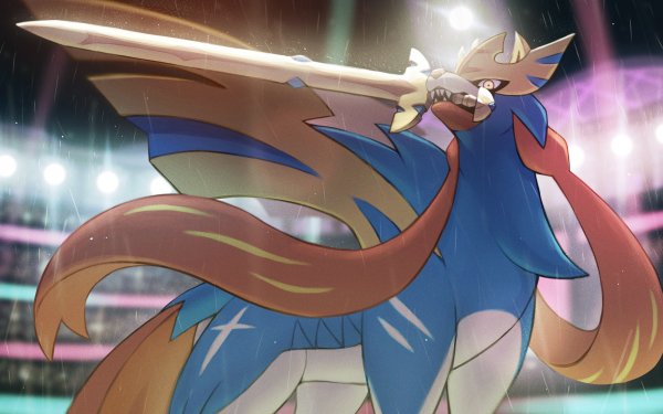 Video Game Pokémon: Sword and Shield Pokémon Zacian HD Wallpaper | Background Image