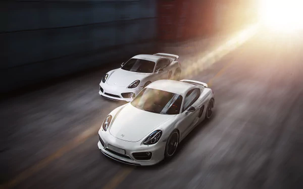 vehicle Porsche 718 Cayman HD Desktop Wallpaper | Background Image
