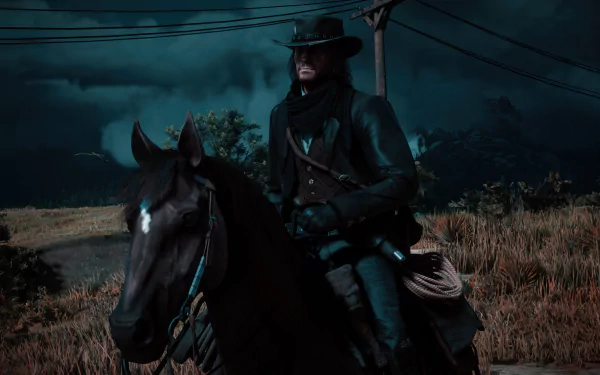 John Marston video game Red Dead Redemption 2 HD Desktop Wallpaper | Background Image