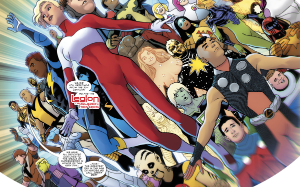 Comics Legion of Super-Heroes HD Wallpaper | Background Image