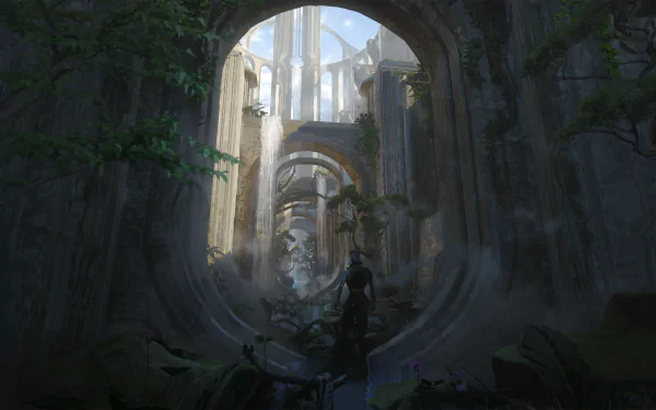 fantasy exploration HD Desktop Wallpaper | Background Image