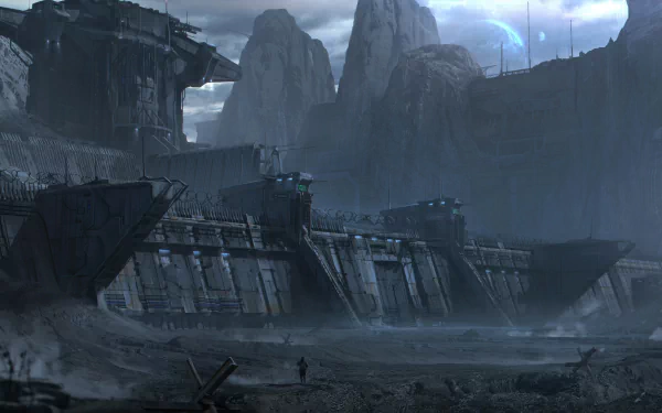  The Callisto Protocol: Wall by Boris Turano