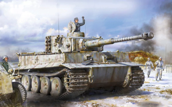 military Tiger I HD Desktop Wallpaper | Background Image