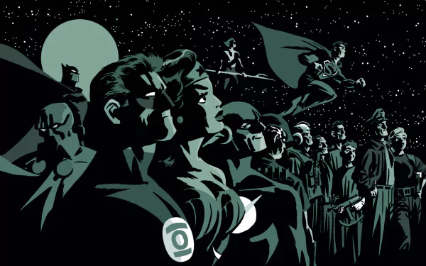Comic DC: The New Frontier HD Desktop Wallpaper | Background Image