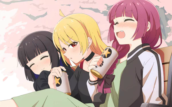 PA-san (Bocchi the Rock) Seika Ijichi Kikuri Hiroi Anime Bocchi the Rock! HD Desktop Wallpaper | Background Image