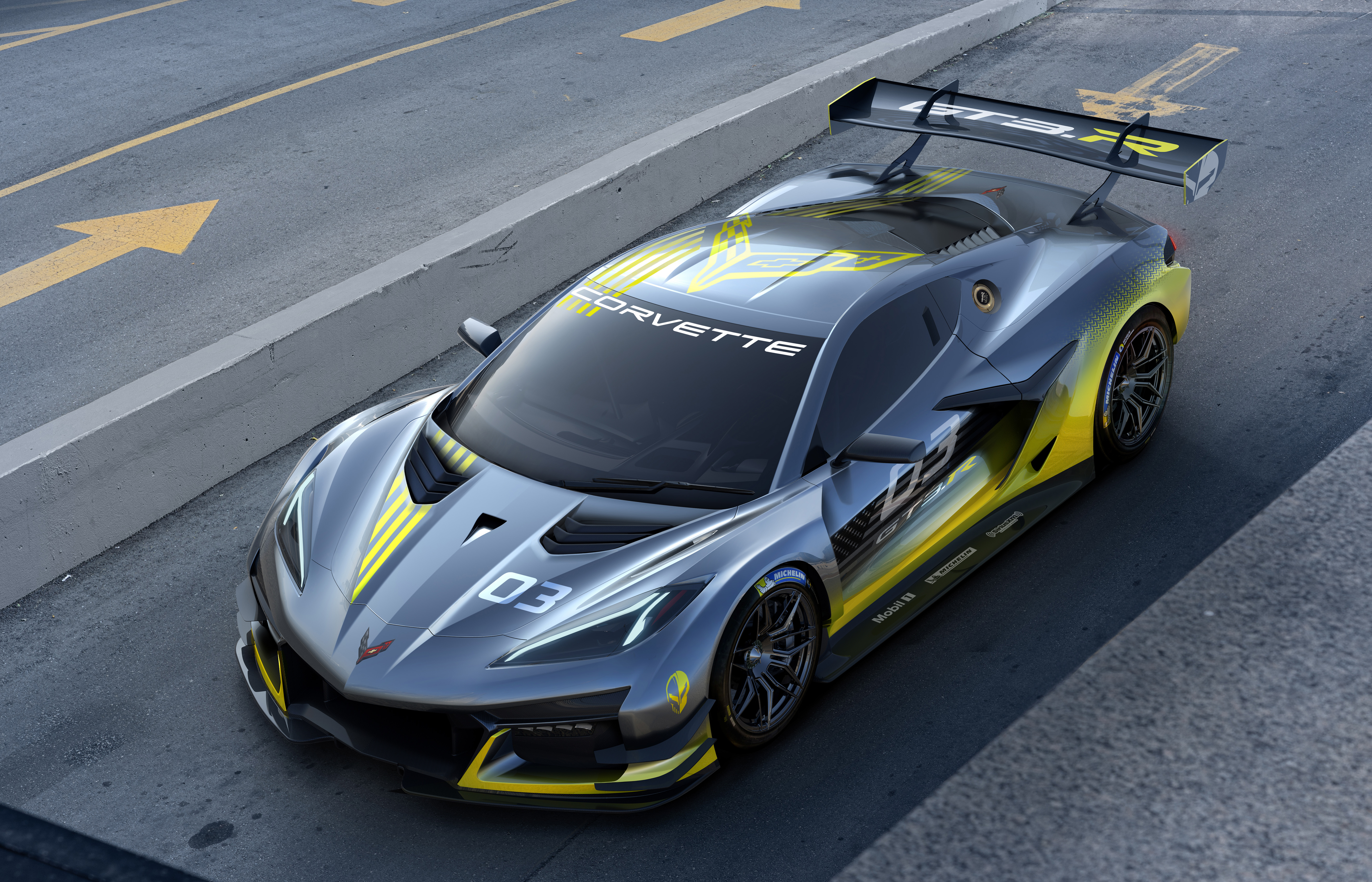 chevrolet corvette z06 gt3r