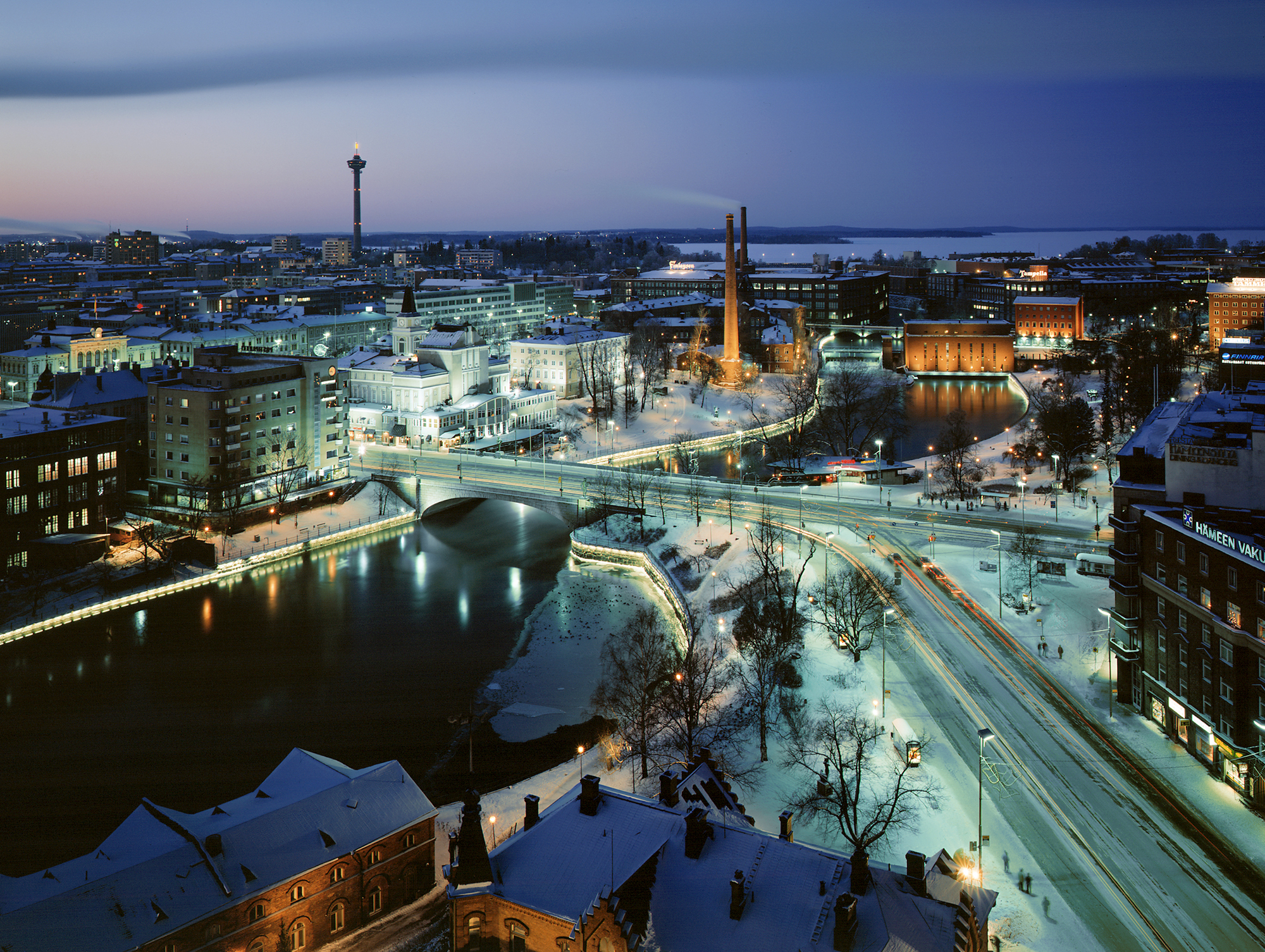 HD Wallpaper Time Lapse Of Winter In Tampere Finland