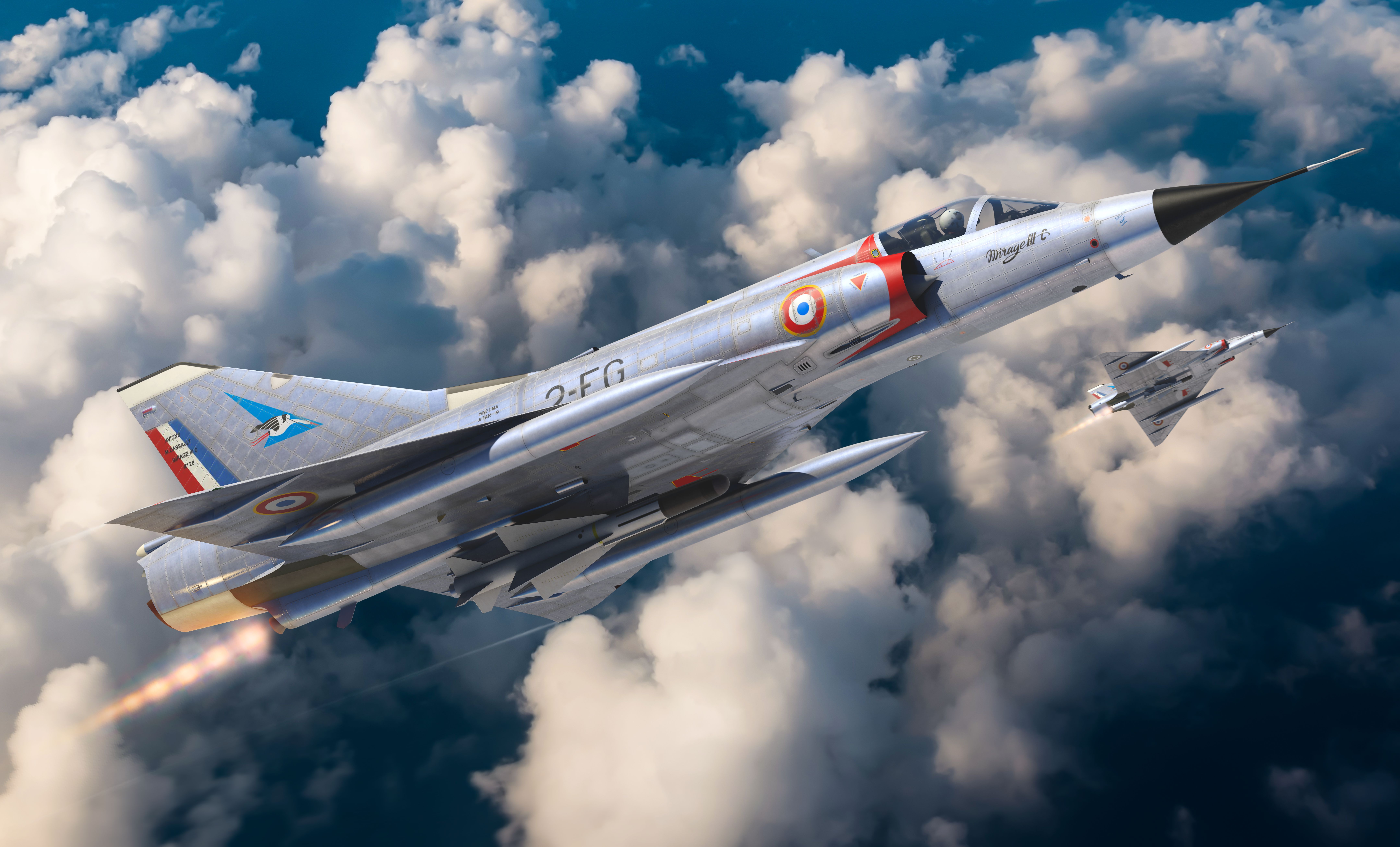 Military Dassault Mirage III HD Wallpaper | Background Image