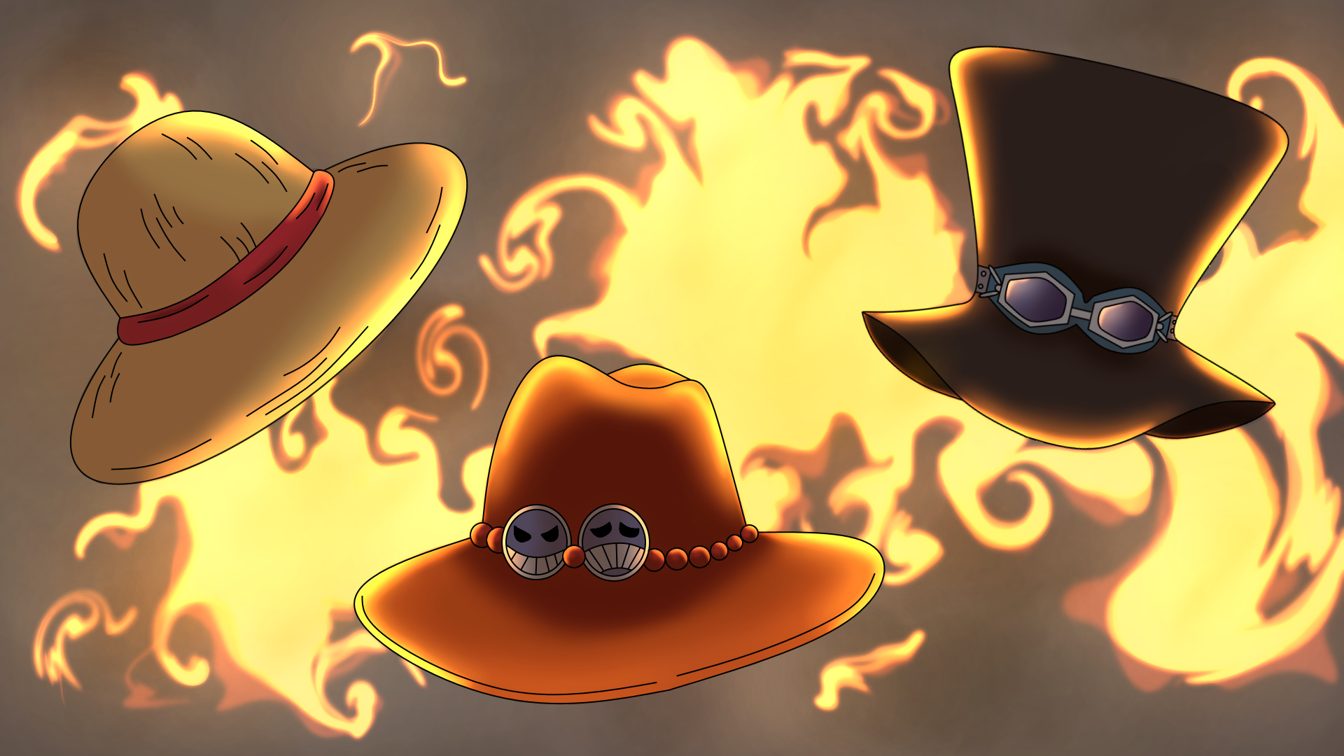One Piece The Three Brothers By ReactedXD