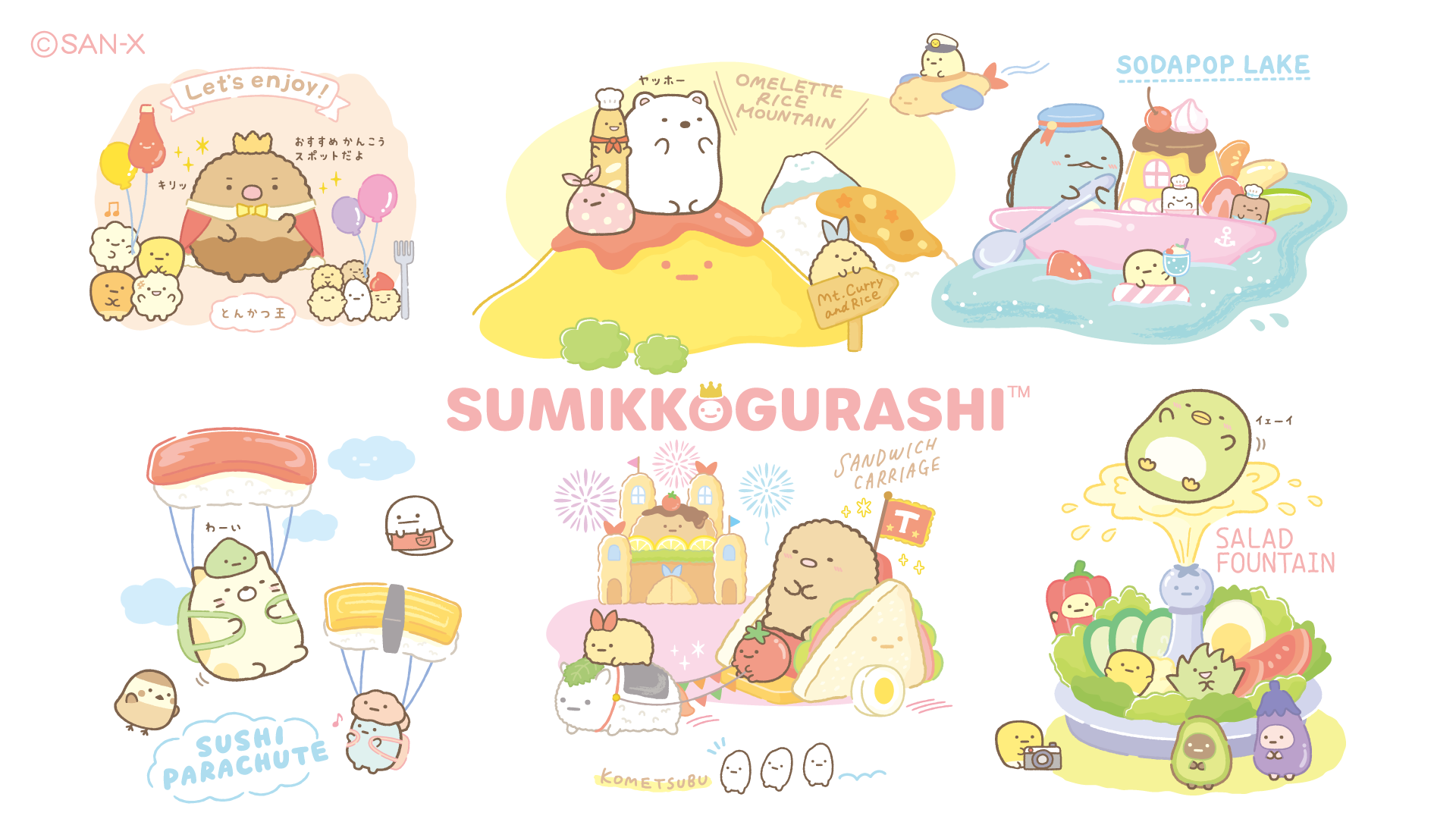 Download Anime Sumikko Gurashi HD Wallpaper