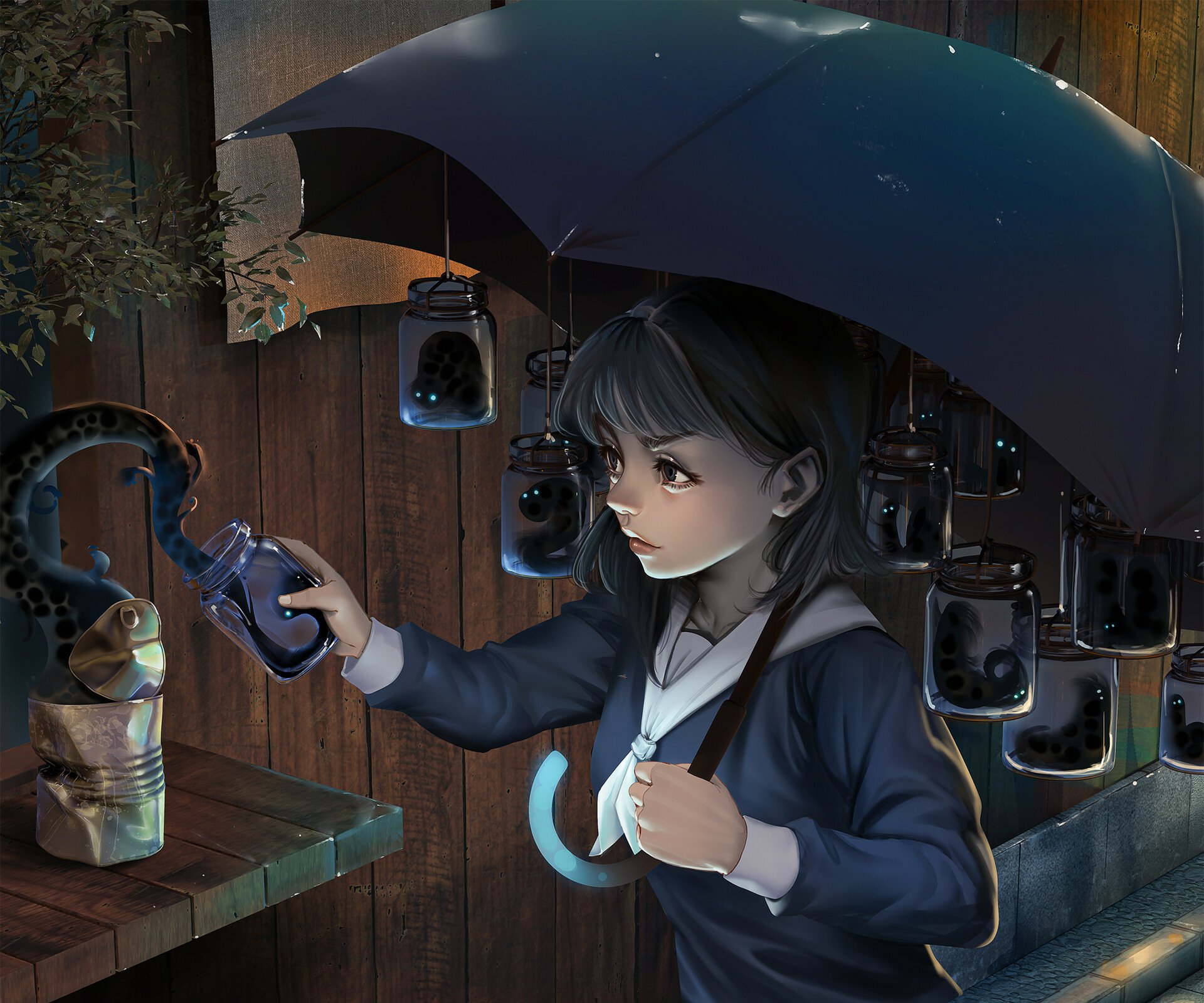 Download Anime Girl Anime Girl HD Wallpaper by Peter Xiao