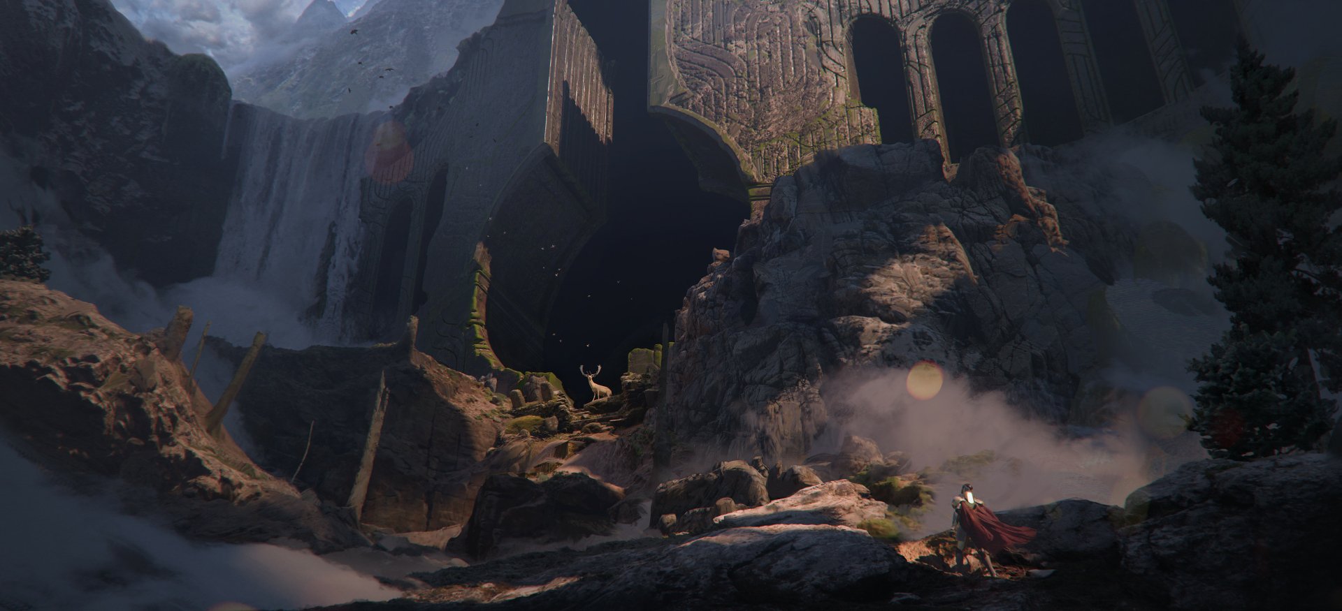 Download Fantasy Exploration HD Wallpaper by Nikolai Murenets