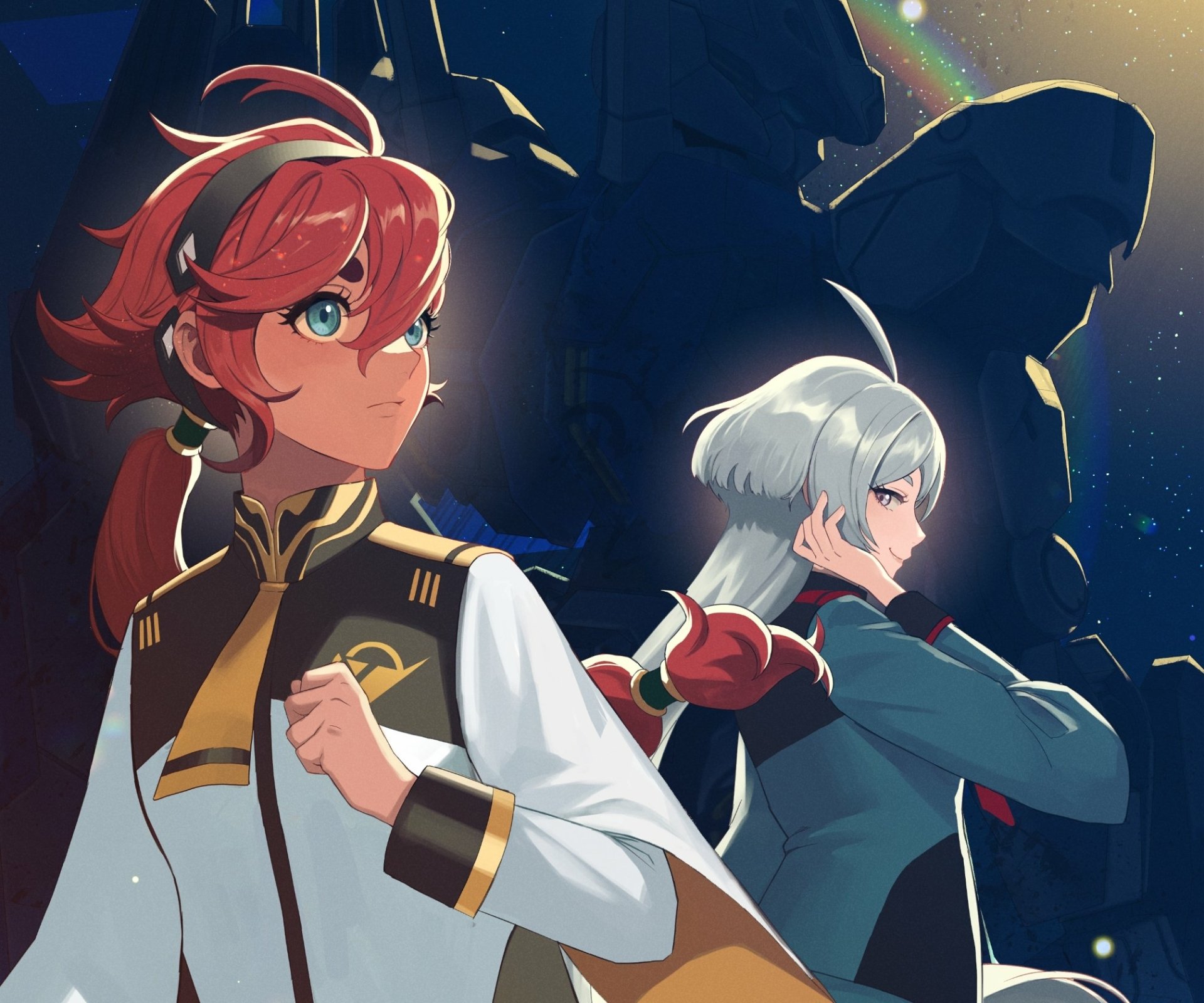 Download Suletta Mercury Miorine Rembran Anime Mobile Suit Gundam: The Witch From Mercury HD Wallpaper by kom 1118