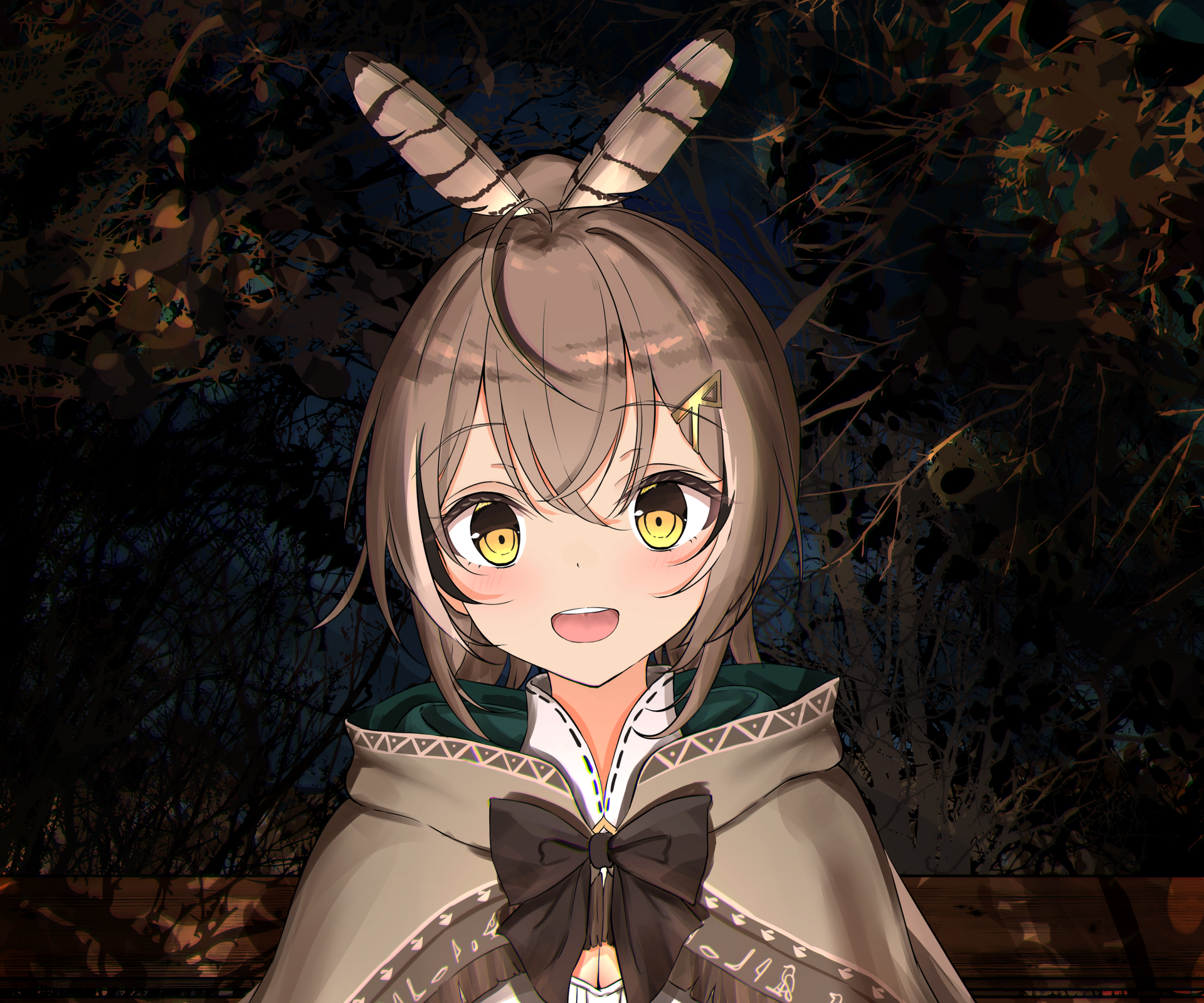 Download Hololive Nanashi Mumei Anime Virtual Youtuber HD Wallpaper by Farat irasut