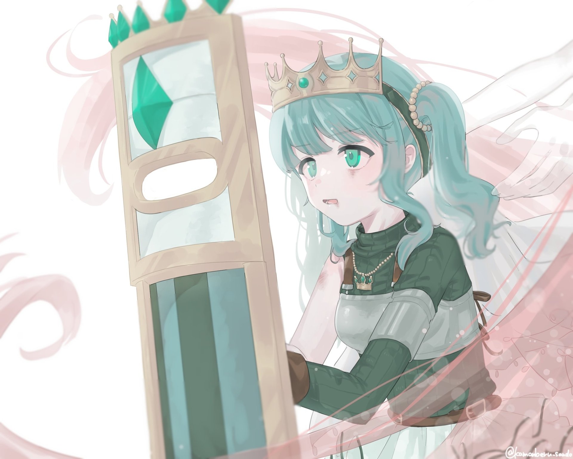 Download Sana Futaba Anime Magia Record Mahou Shoujo Madoka ☆ Magica Gaiden HD Wallpaper