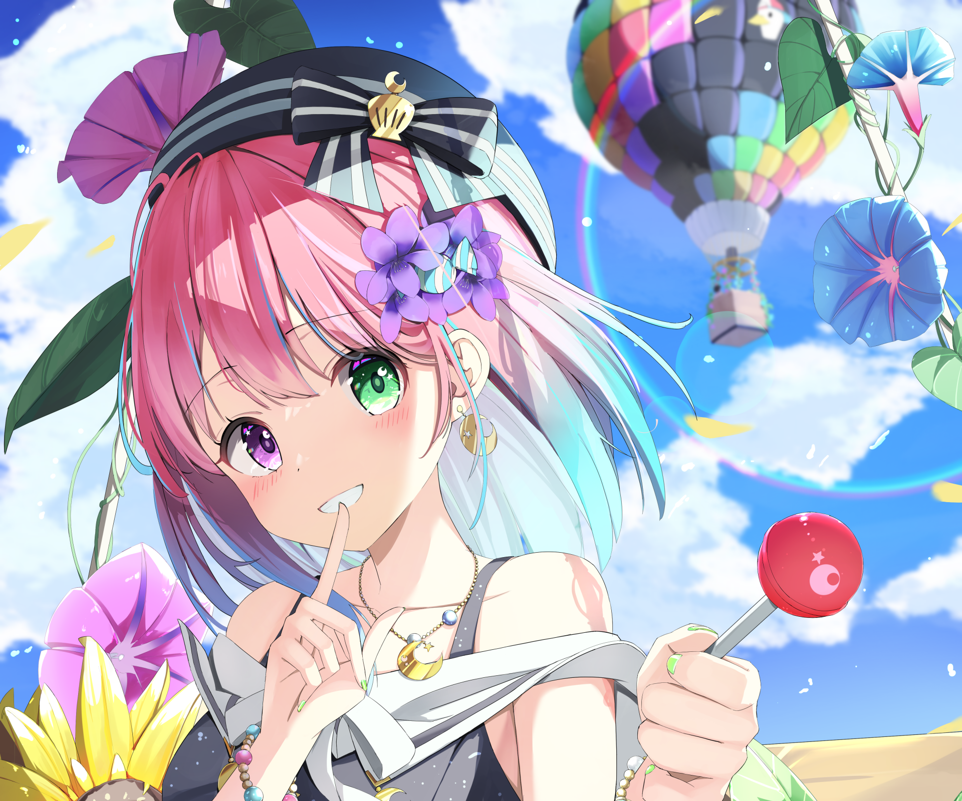 Download Hololive Himemori Luna Anime Virtual Youtuber 4k Ultra HD Wallpaper by sinrin uo