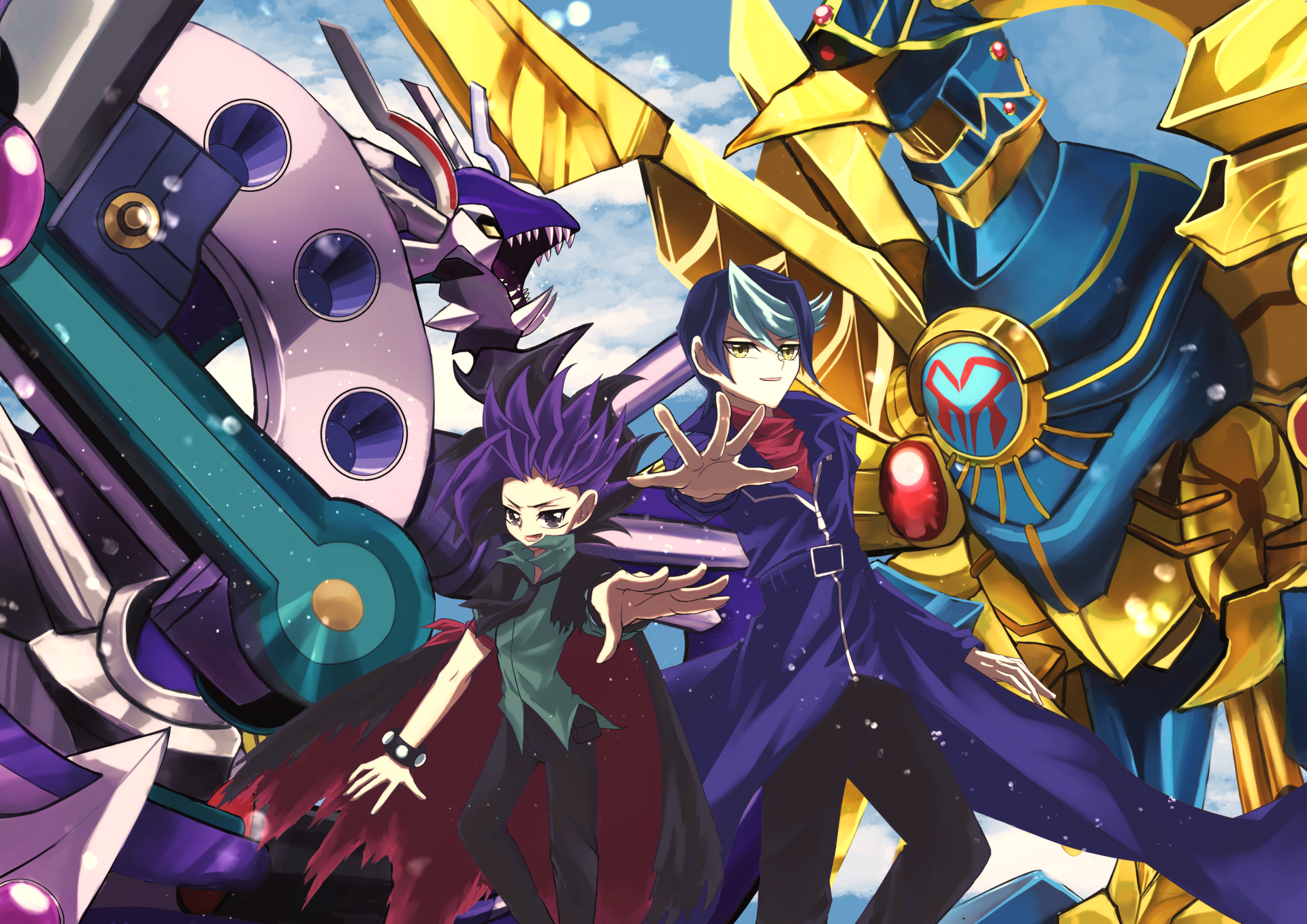 Download Anime Yu-Gi-Oh! Arc-V 4k Ultra HD Wallpaper by yuya smiley