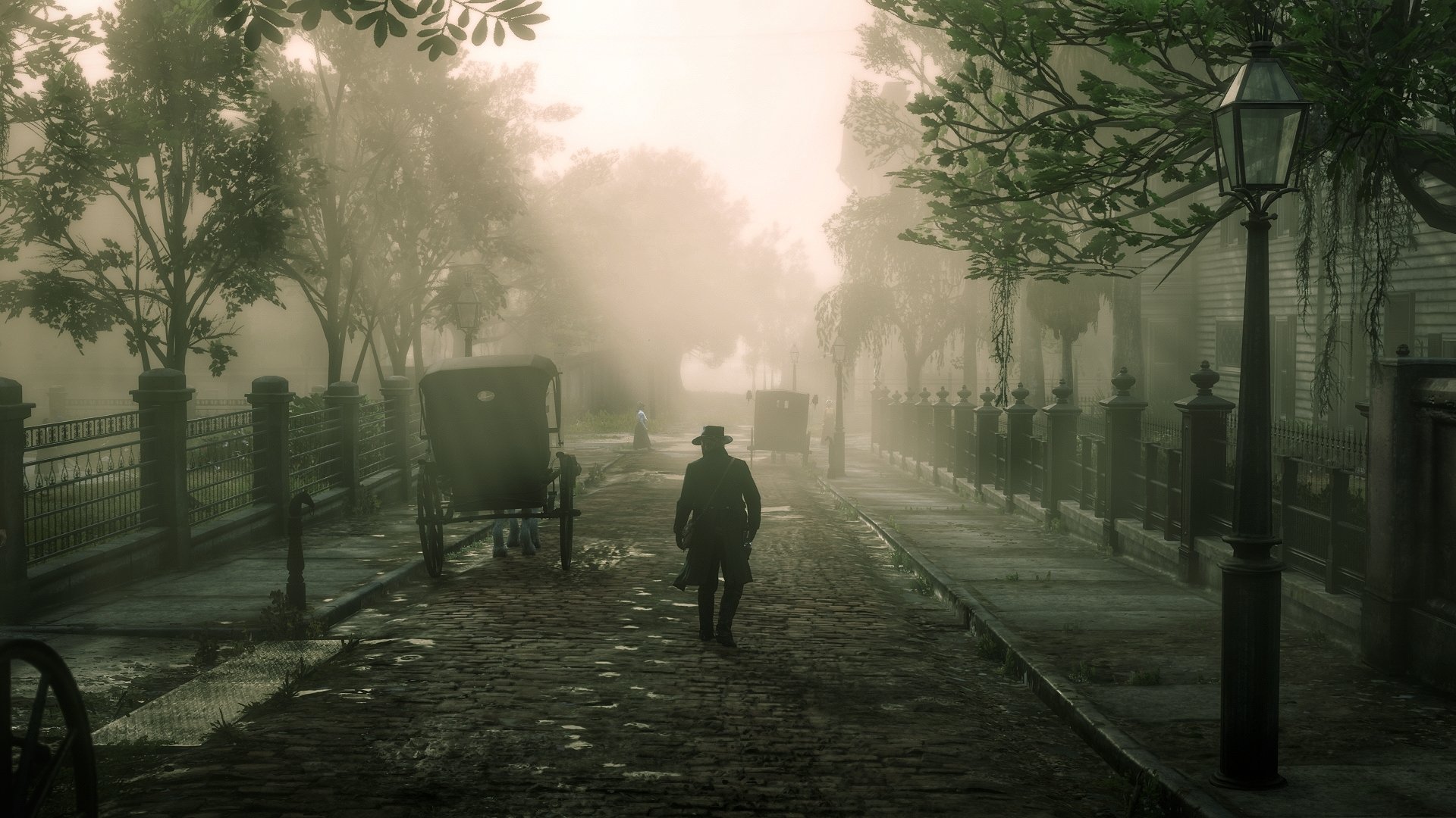 Red Dead Redemption 2 A walk in Saint Denis by Martillo