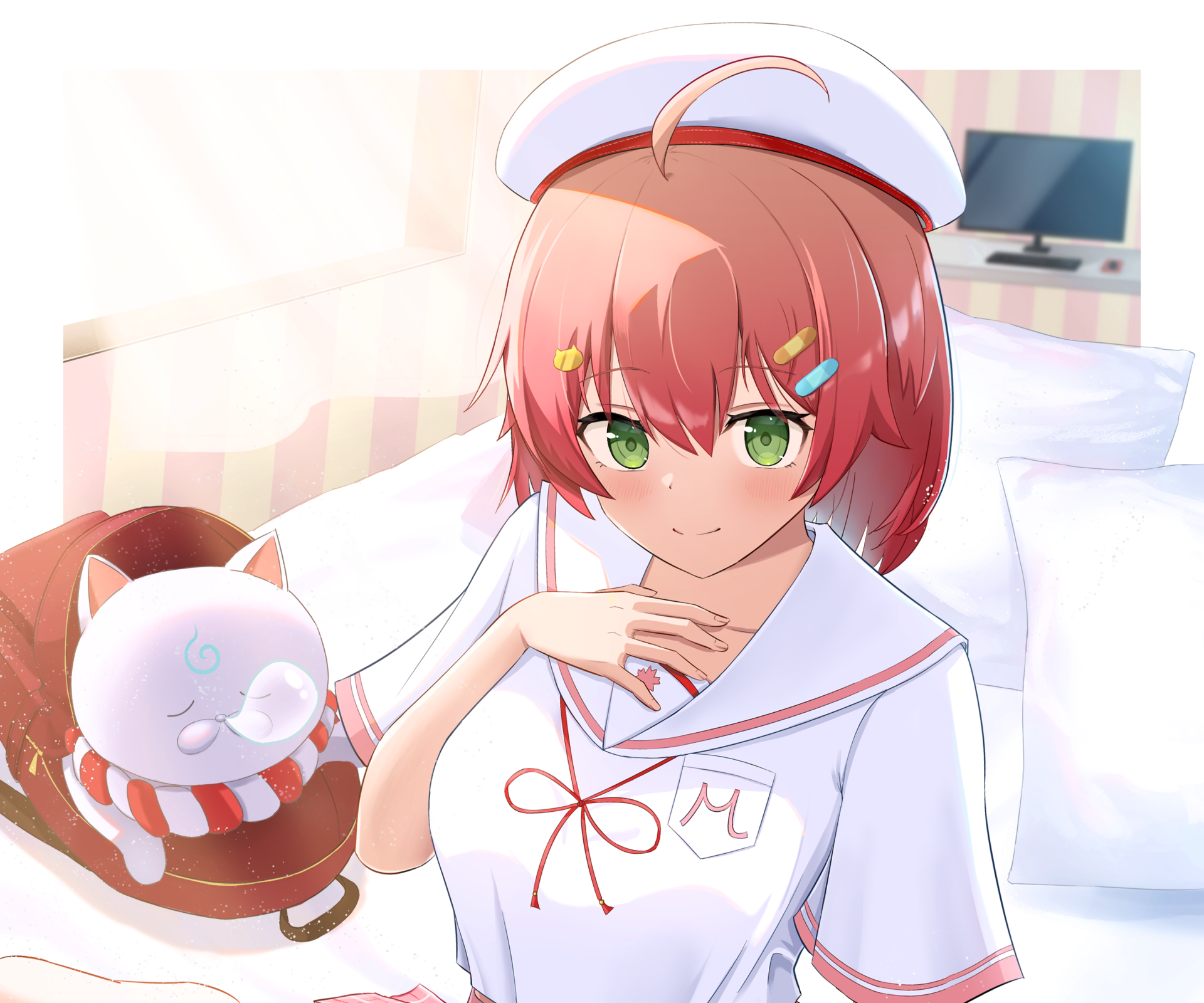 Download Hololive Sakura Miko Anime Virtual Youtuber HD Wallpaper by Aneal