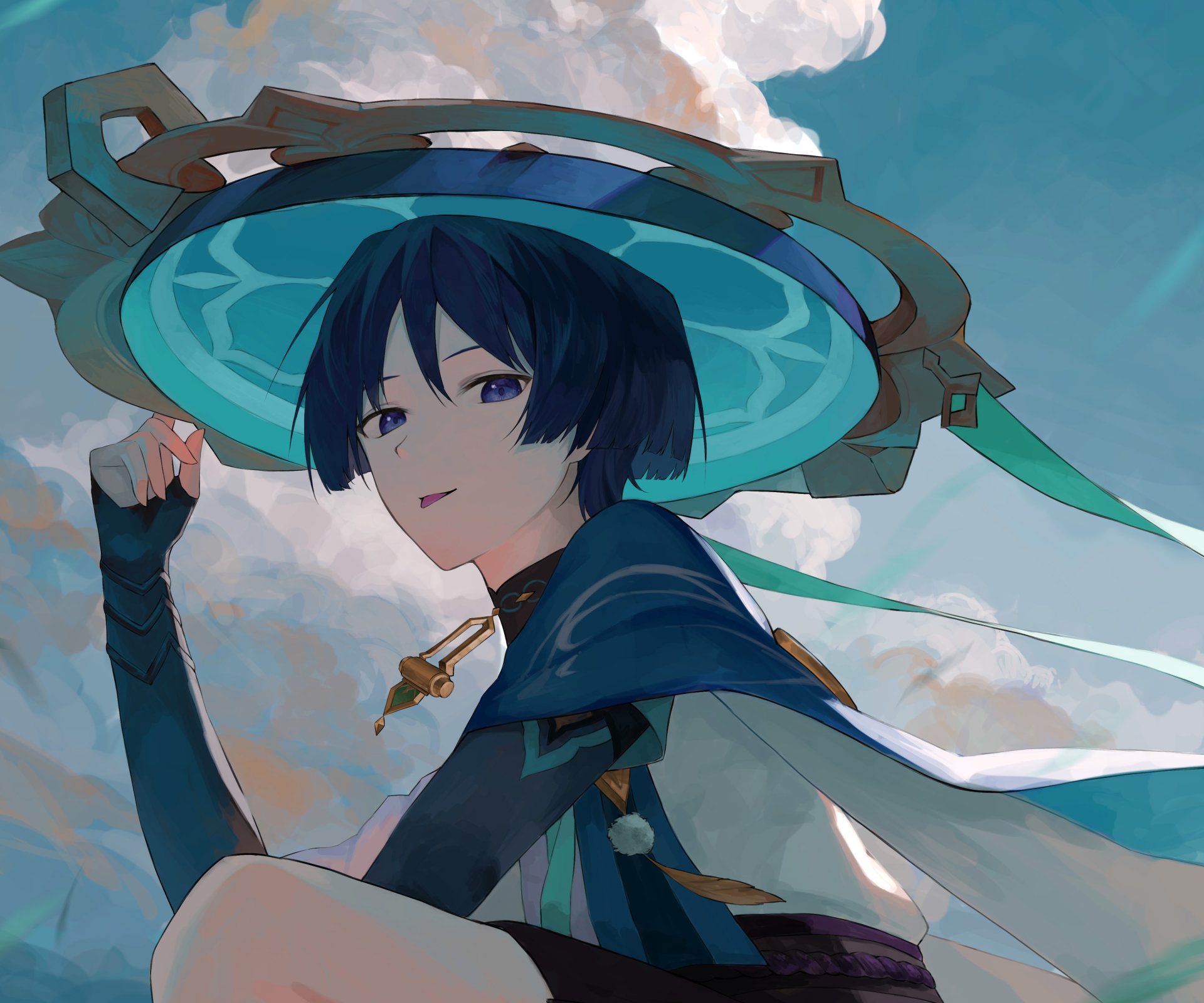 Download Scaramouche (Genshin Impact) Video Game Genshin Impact 4k Ultra HD Wallpaper by inakanoinonaka