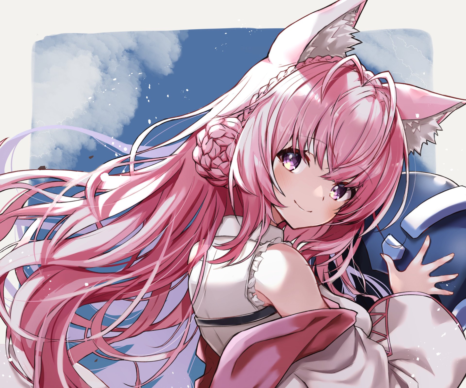 Download Hololive Hakui Koyori Anime Virtual Youtuber HD Wallpaper