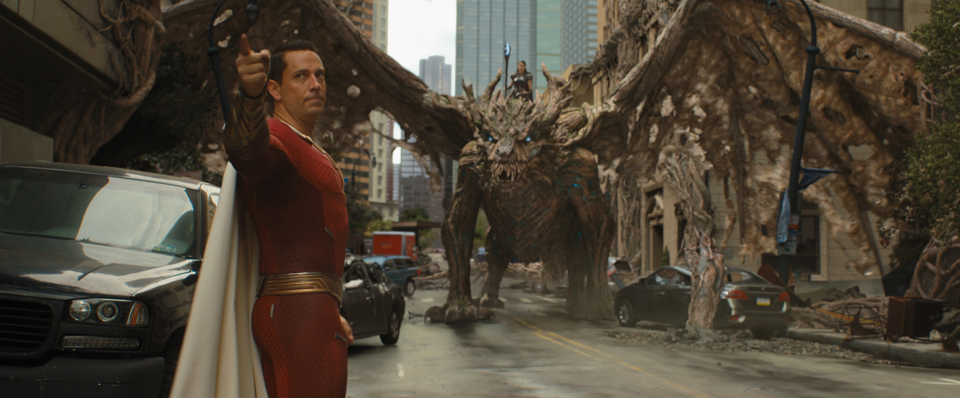 Download Shazam (DC Comics) Zachary Levi Movie Shazam! Fury Of The Gods HD Wallpaper
