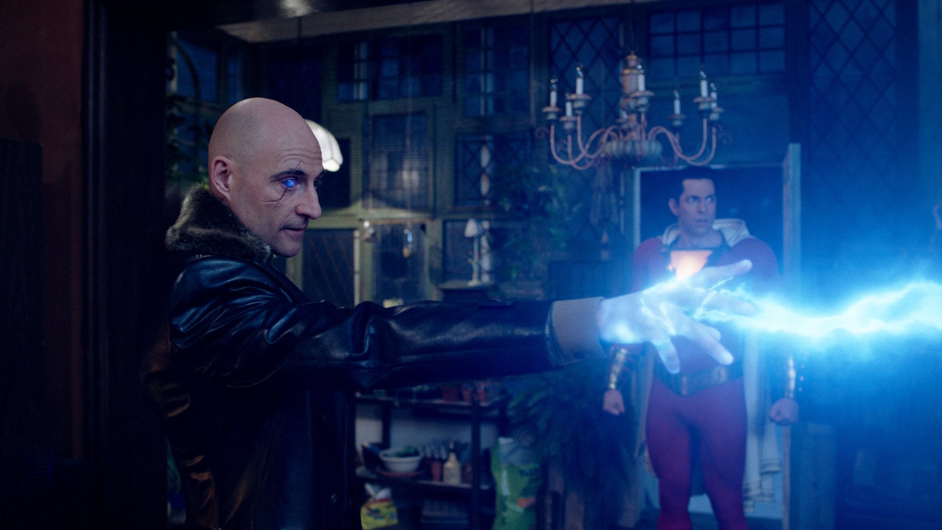 Download Zachary Levi Mark Strong Movie Shazam (DC Comics) HD Wallpaper