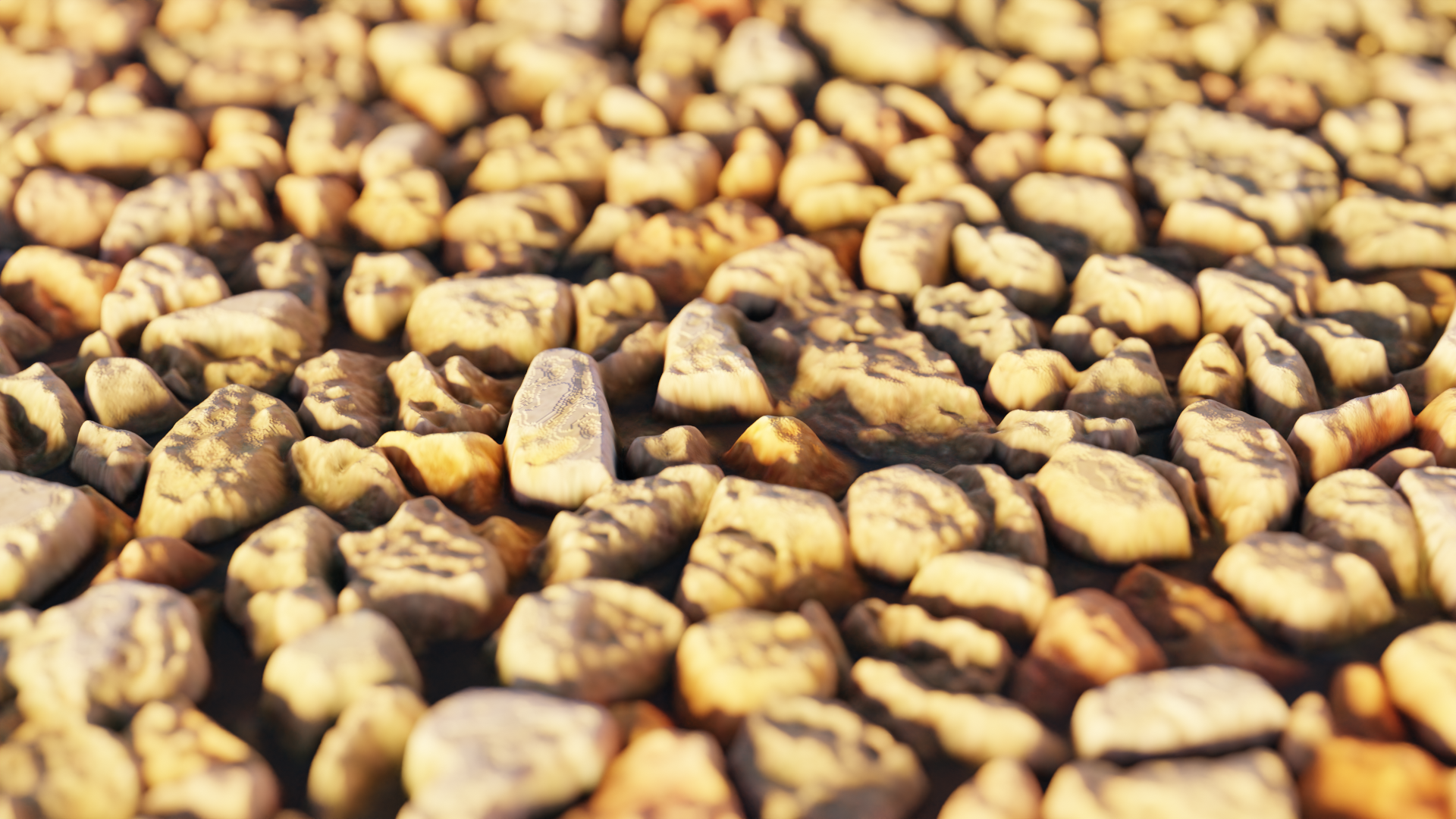 Download Gravel Artistic 3D Art HD Wallpaper by drawingkhaganate01