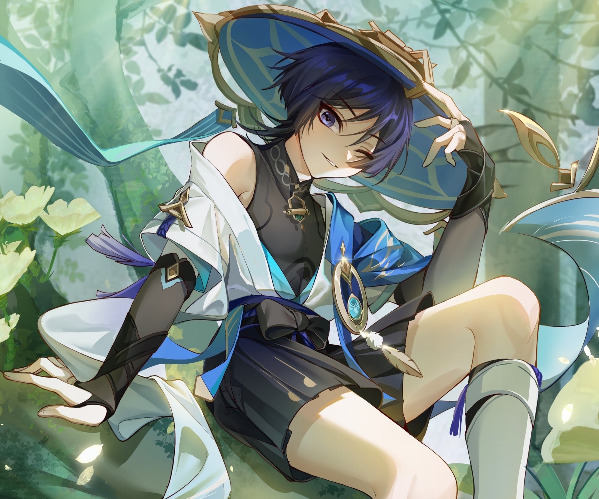 Download Scaramouche (Genshin Impact) Video Game Genshin Impact HD Wallpaper by yin01582942